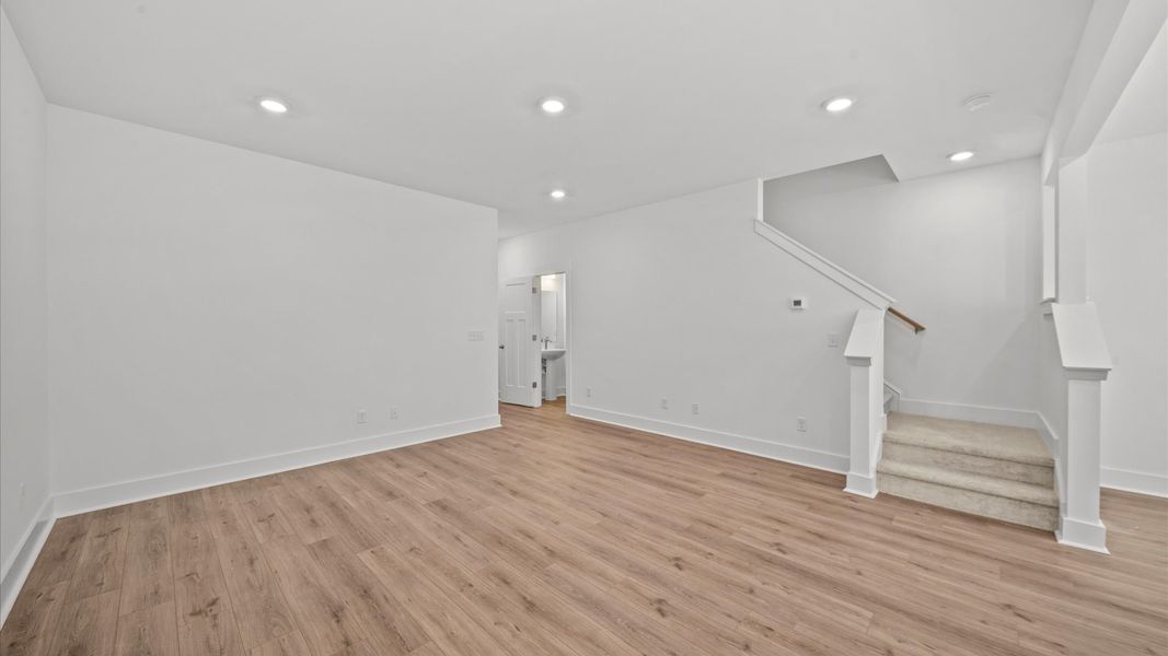 Furnished interior view inside a new home in Hickory Heights, Greenville (Image 6).