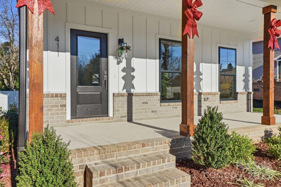 Exterior details and patio area of a home in , Waxhaw (Image 25).