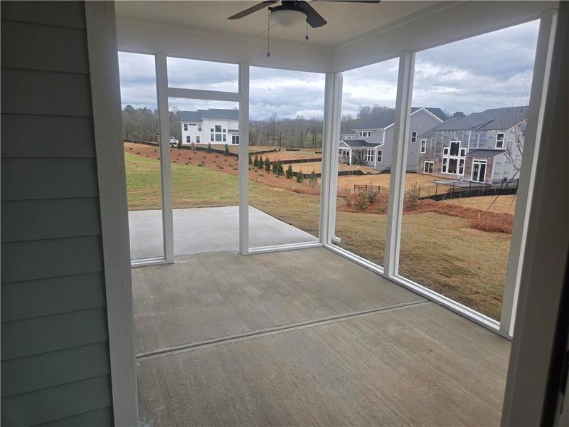 Exterior details and patio area of a home in Twin Lakes, Hoschton (Image 3). Exterior details and patio area of a home in Twin Lakes, Hoschton (Image 3).