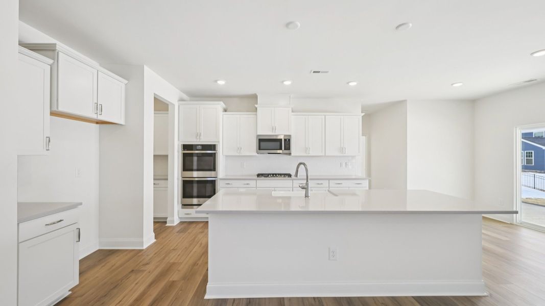 Representative furnished interior of a home built from the Norris by DRB Homes in Blake Pond, Lillington (Image 14).
