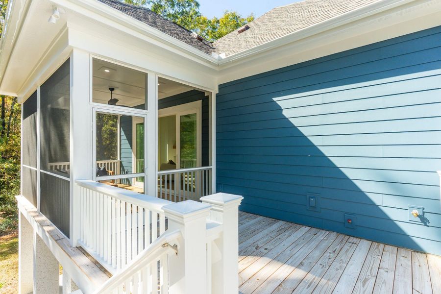 Exterior details and patio area of a home in , Mount Pleasant (Image 36).