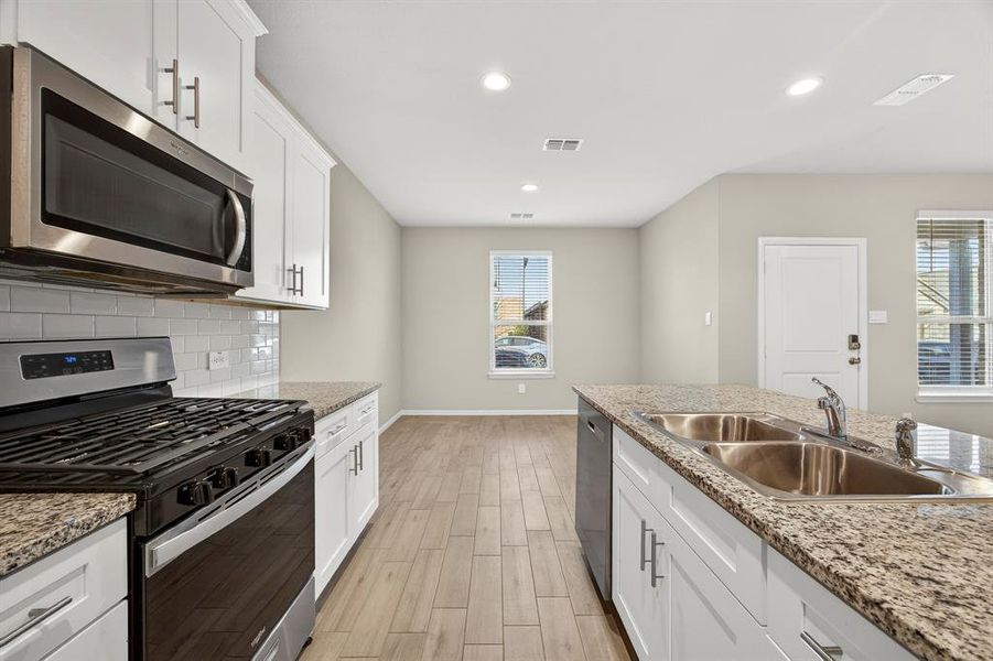 Furnished interior view inside a new home in , Haltom City (Image 8). Furnished interior view inside a new home in , Haltom City (Image 8).