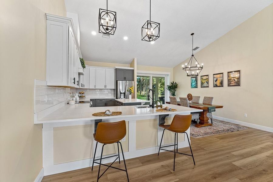Furnished interior view inside a new home in , Vero Beach (Image 17).