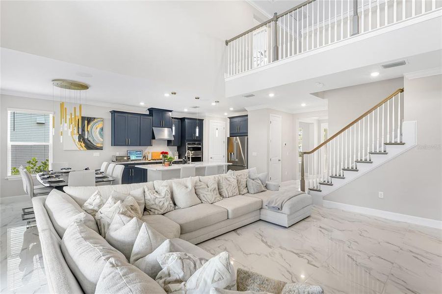 Furnished interior view inside a new home in , Sarasota (Image 11). Furnished interior view inside a new home in , Sarasota (Image 11).