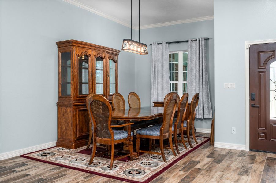 Furnished interior view inside a new home in , Madisonville (Image 8).
