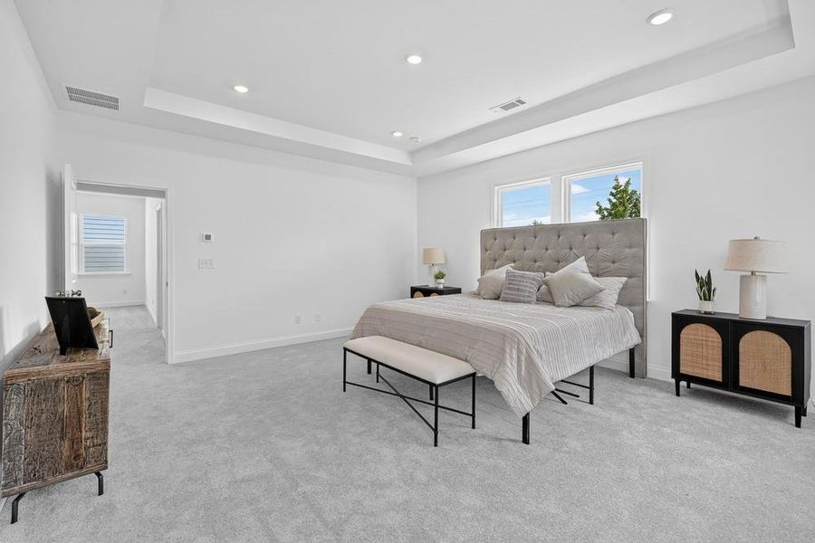 Furnished interior view inside a new home in Bennett Farm, Loganville (Image 27).