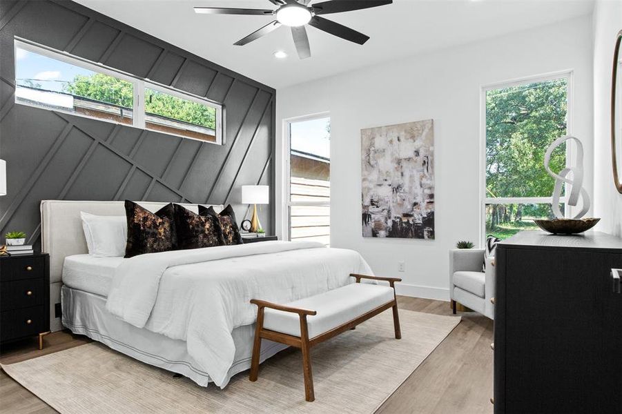 Furnished interior view inside a new home in , Irving (Image 28).