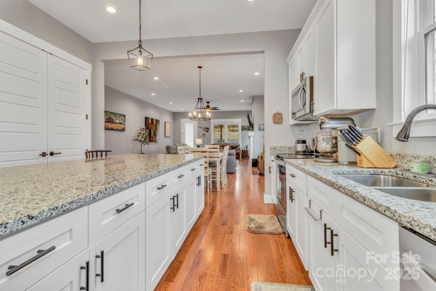 Furnished interior view inside a new home in , Hendersonville (Image 37).