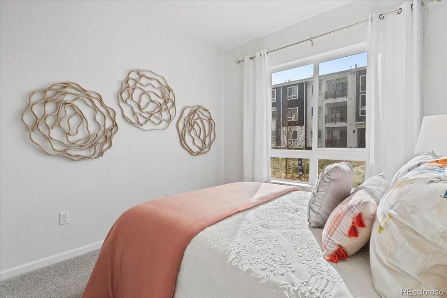 Furnished interior view inside a new home in Gateway Commons, Denver (Image 11).
