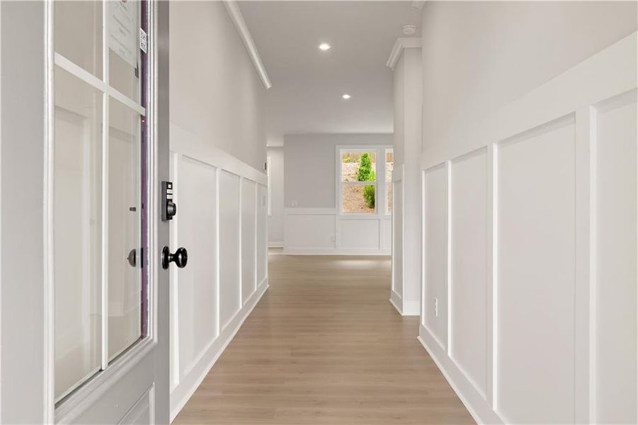 Spacious, unfurnished interior of a new home in The Paddocks at Doc Hughes, Buford (Image 22).