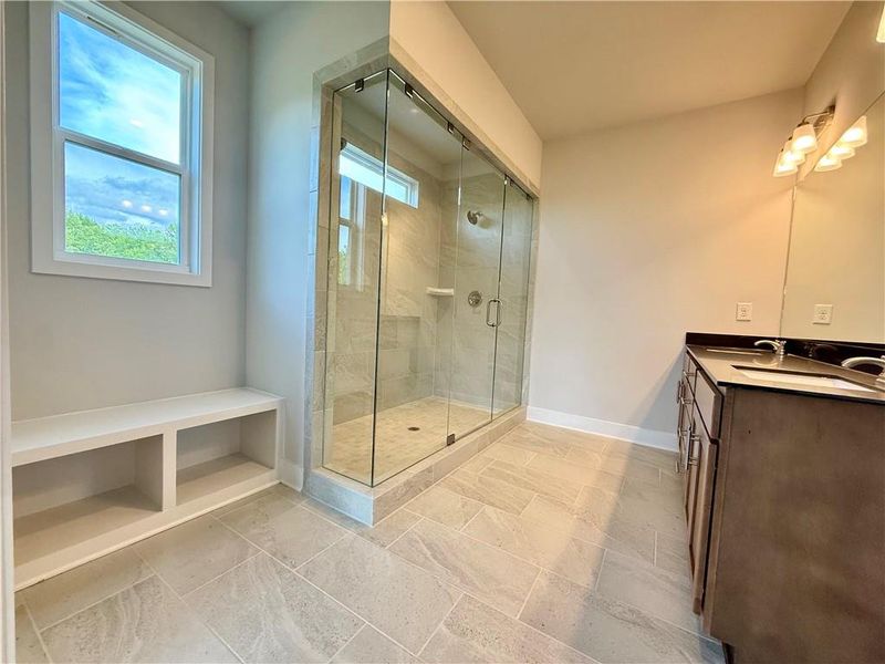 Furnished interior view inside a new home in Ponderosa Farms Reserve, Gainesville (Image 10).