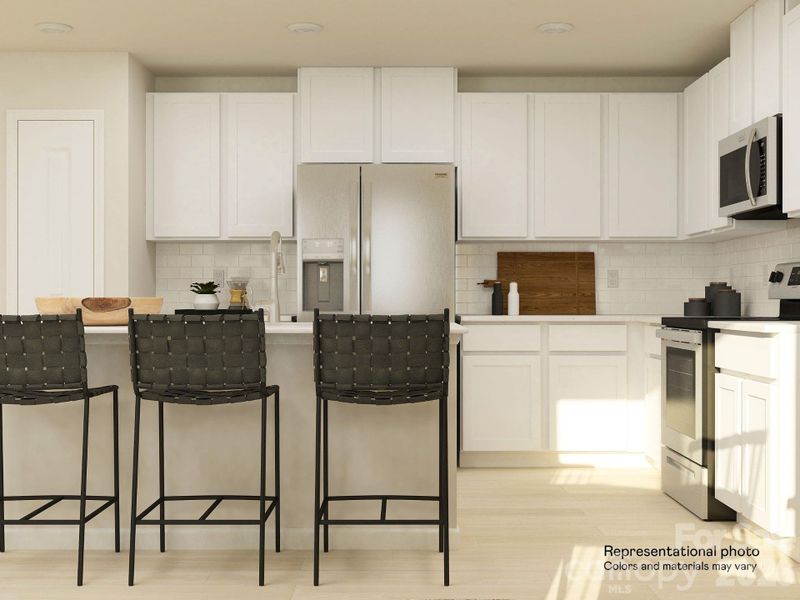 Furnished interior view inside a new home in Bakers Creek, Kannapolis (Image 6).