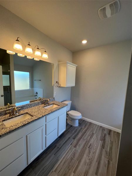 Furnished interior view inside a new home in Delaware Springs, Burnet (Image 6). Furnished interior view inside a new home in Delaware Springs, Burnet (Image 6).