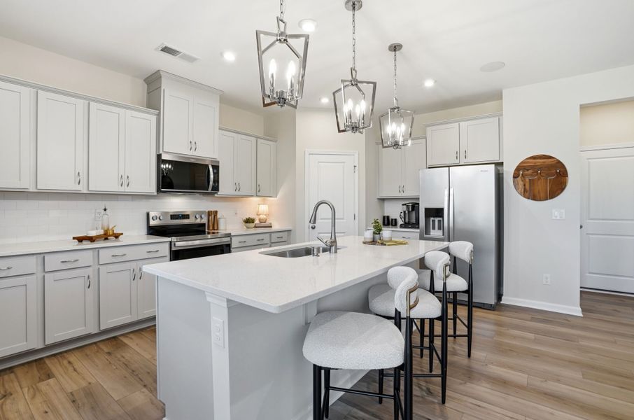 Redwood Model kitchen