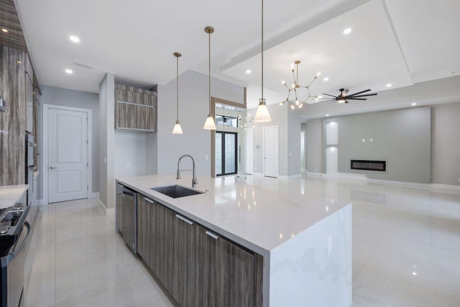 Furnished interior view inside a new home in , Cape Coral (Image 13).