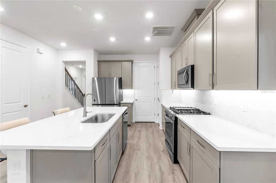 Furnished interior view inside a new home in , Sarasota (Image 11).