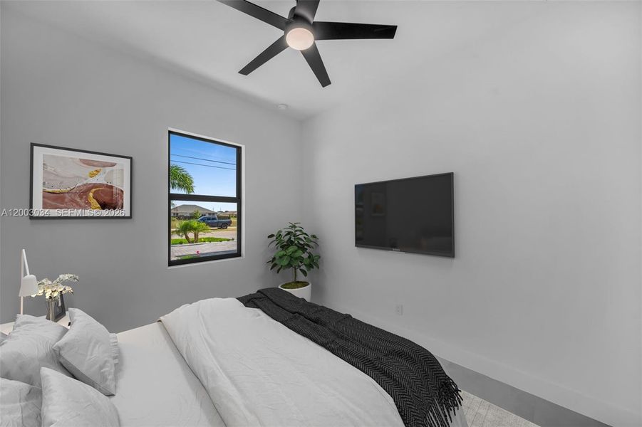 Furnished interior view inside a new home in , Cape Coral (Image 40).