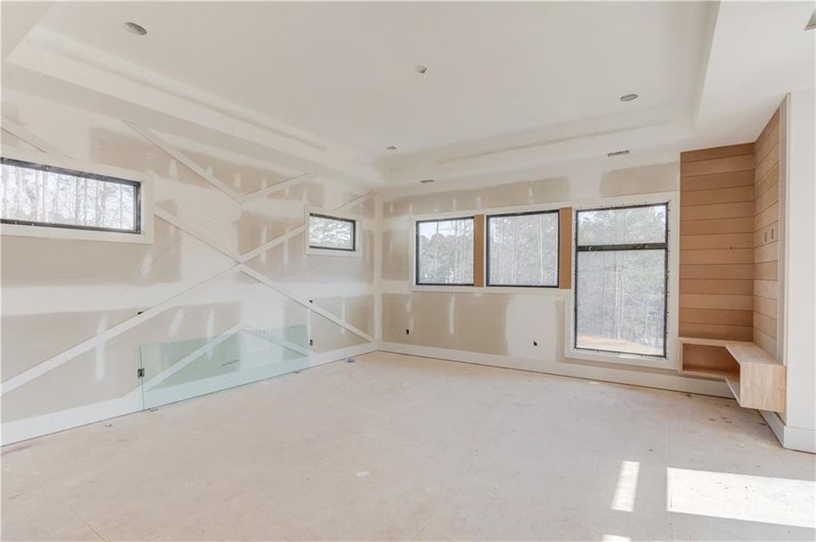 In-progress construction of a new home in , Sugar Hill, GA (Image 11).