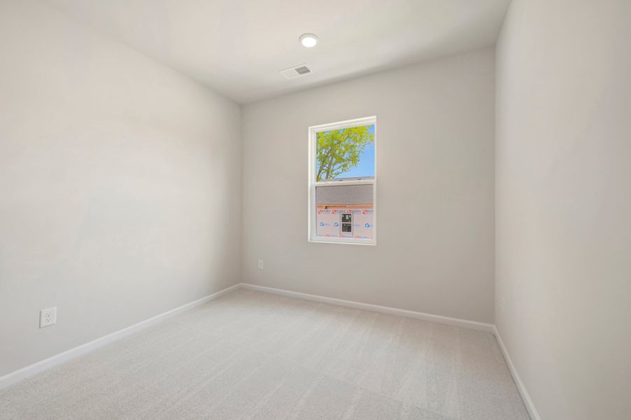 Spacious, unfurnished interior of a new home in Amplitude, Charlotte (Image 21). Spacious, unfurnished interior of a new home in Amplitude, Charlotte (Image 21).