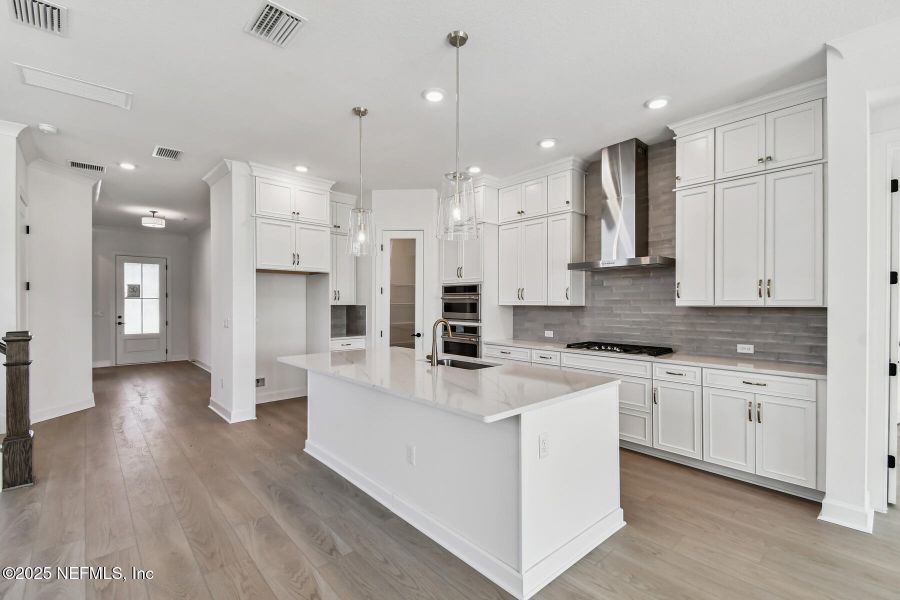 Furnished interior view inside a new home in Seven Pines 50' Front Entry, Jacksonville (Image 3).