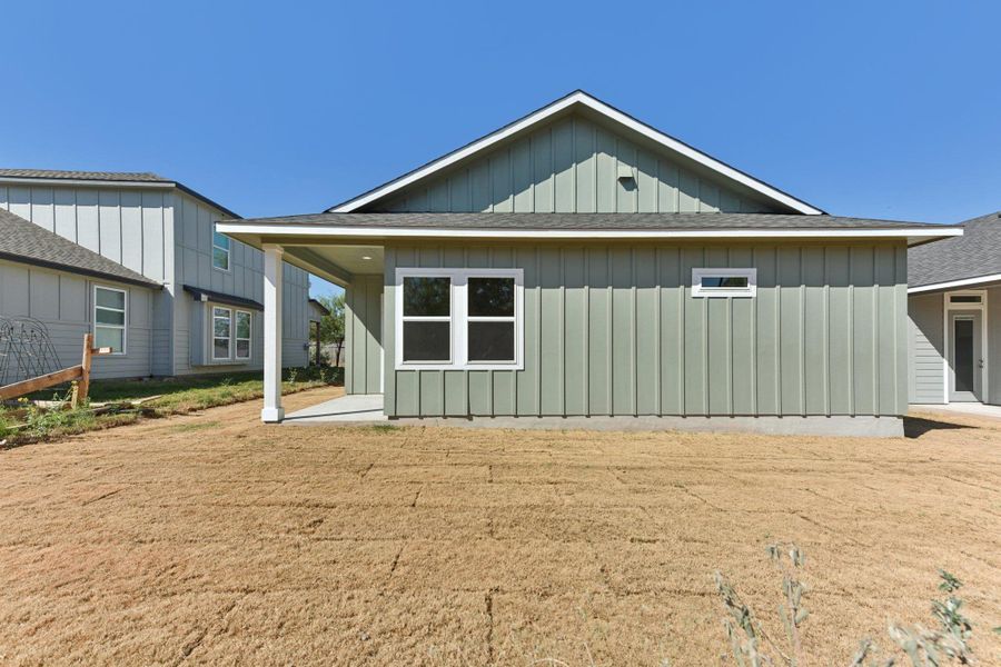 Exterior details and patio area of a home in , Cottonwood Shores (Image 2). Exterior details and patio area of a home in , Cottonwood Shores (Image 2).