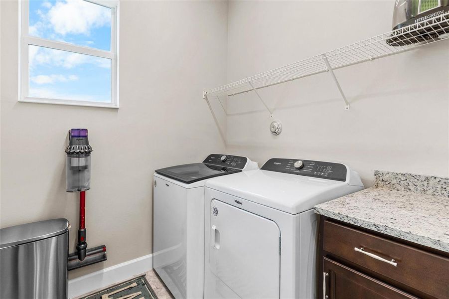 Large Laundry with Extra Storage Large Laundry with Extra Storage
