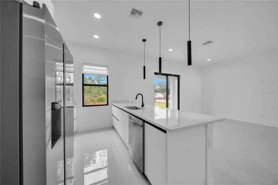 Furnished interior view inside a new home in , Lehigh Acres (Image 9). Furnished interior view inside a new home in , Lehigh Acres (Image 9).