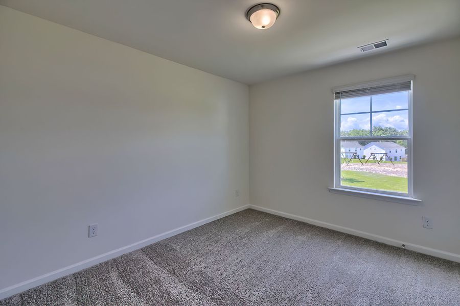 Representative unfurnished interior of a home built from the Kelsey by Great Southern Homes in Champions Village at Cherry Hill, Pendleton (Image 15). Representative unfurnished interior of a home built from the Kelsey by Great Southern Homes in Champions Village at Cherry Hill, Pendleton (Image 15).