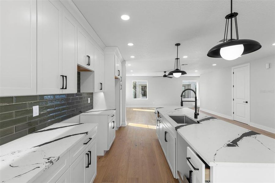 Furnished interior view inside a new home in , Tampa (Image 7).