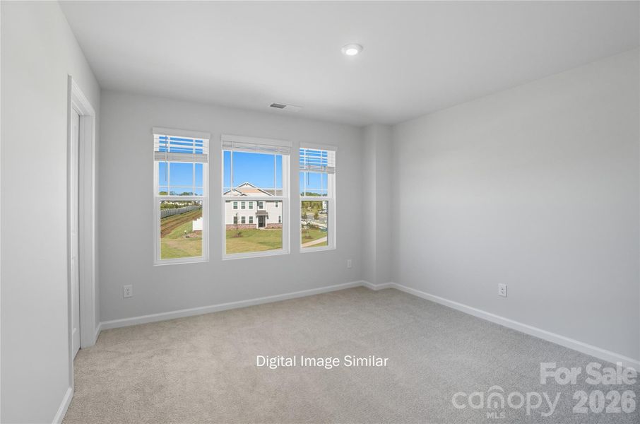 Spacious, unfurnished interior of a new home in Bailey Run, Charlotte (Image 20).