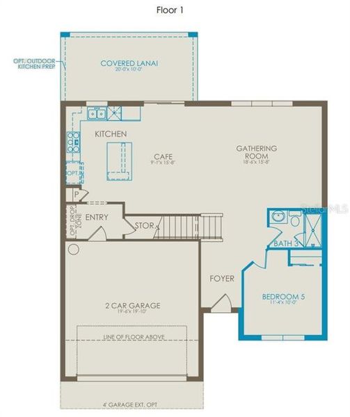 Floor Plan - Floor One