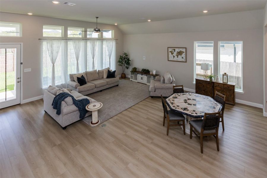 Furnished interior view inside a new home in , Tomball (Image 25).