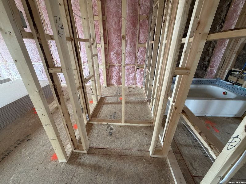 In-progress construction of a new home in The Wilder, Adkins, TX (Image 14).