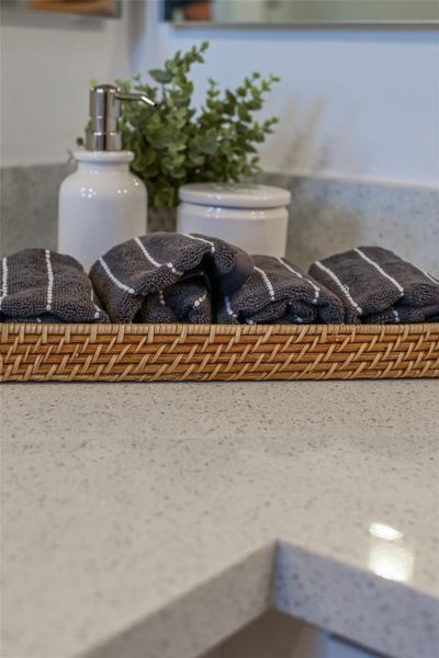 Close-up of interior finishes inside a home in , Houston (Image 40).