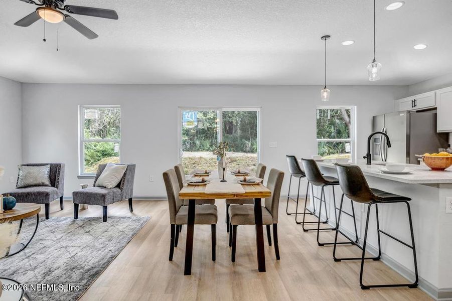 Furnished interior view inside a new home in , East Palatka (Image 7).