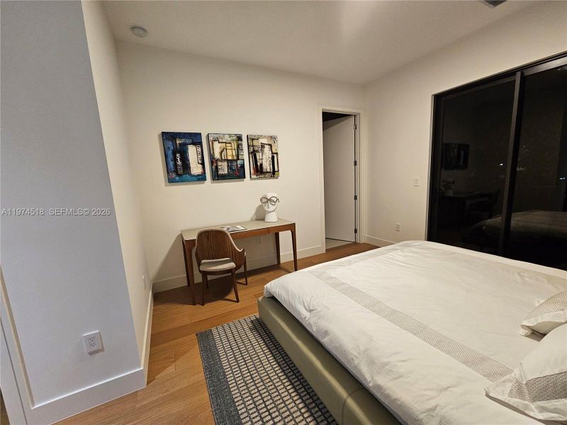 Furnished interior view inside a new home in , Miami (Image 13).