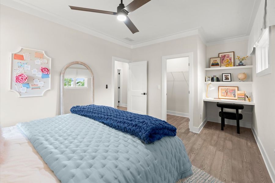 Representative furnished interior of a home built from the Trenton by Brock Built in The Shoal, Santa Rosa Beach (Image 42).