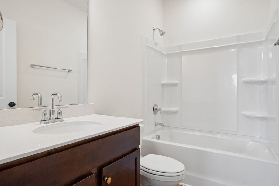 Representative interior finishes for a home built from the Jordan by Caruso Homes in Blue Run, Raleigh (Image 14). Representative interior finishes for a home built from the Jordan by Caruso Homes in Blue Run, Raleigh (Image 14).