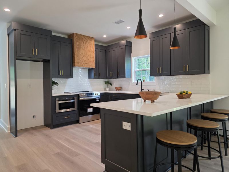 Furnished interior view inside a new home in , Hollywood (Image 16).