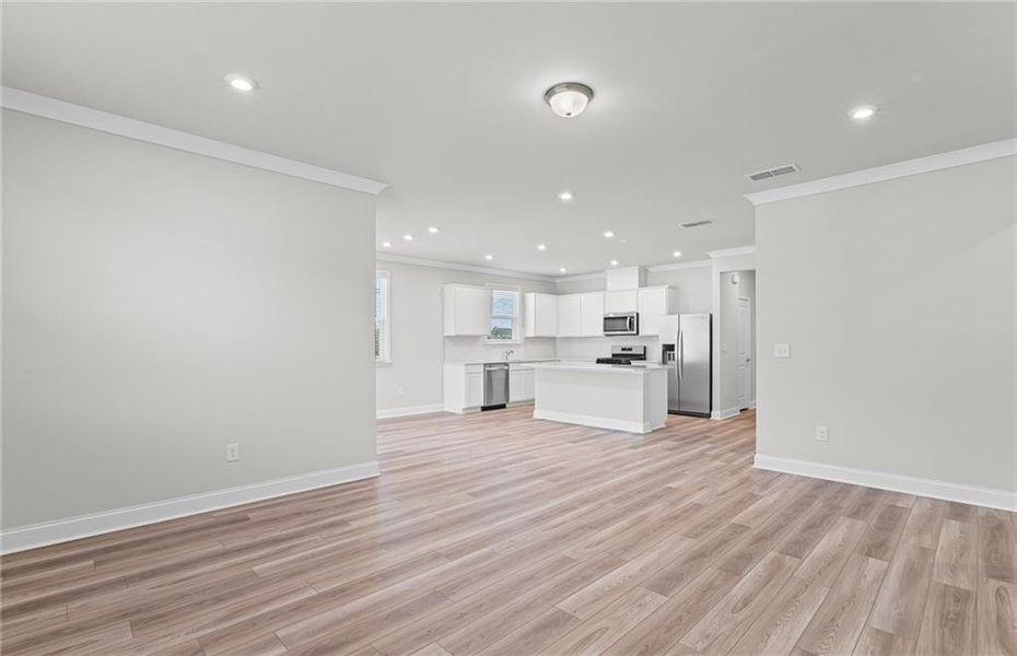 Spacious, unfurnished interior of a new home in Overland, Locust Grove (Image 21).