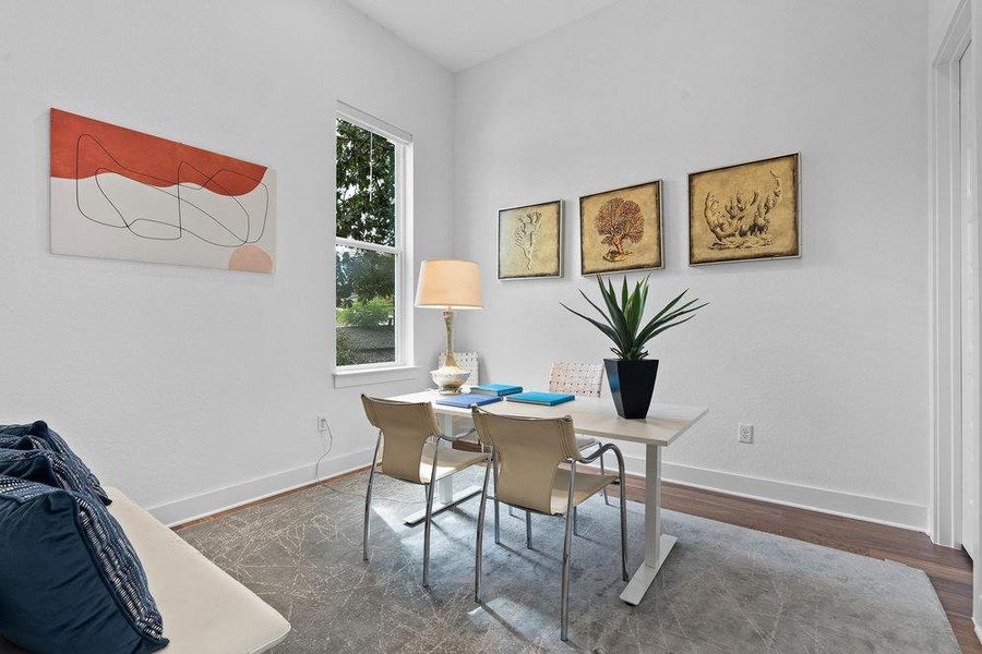 Furnished interior view inside a new home in Agave, Austin (Image 19).