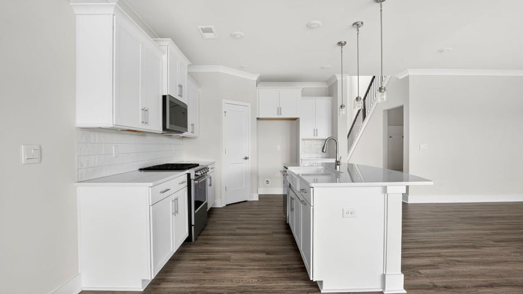 Furnished interior view inside a new home in Sycamore Cove, Woodruff (Image 4).