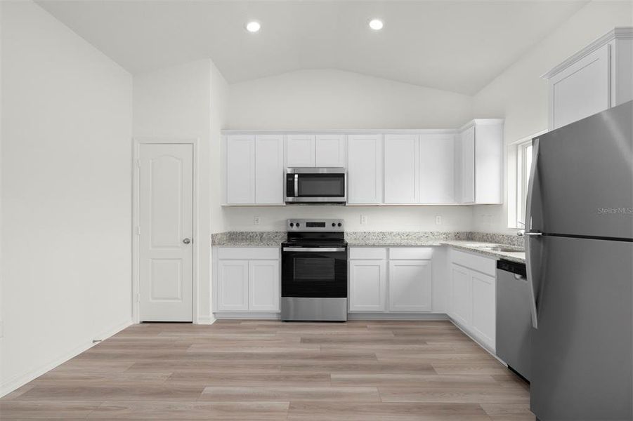 Furnished interior view inside a new home in Tula Parc, Astatula (Image 5). Furnished interior view inside a new home in Tula Parc, Astatula (Image 5).