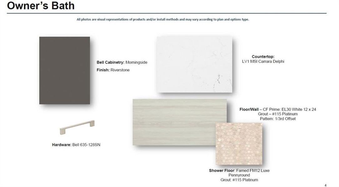 Sample of building materials used in homes in Ward's Crossing Townhomes, Johns Creek (Image 35). Sample of building materials used in homes in Ward's Crossing Townhomes, Johns Creek (Image 35).
