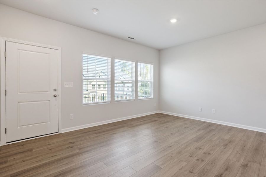 Spacious, unfurnished interior of a new home in Renaissance at White Oak, Garner (Image 15).