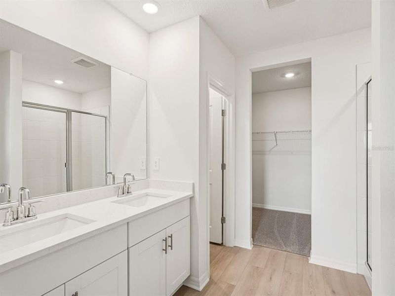 Furnished interior view inside a new home in Two Rivers - Classic Series, Zephyrhills (Image 7).