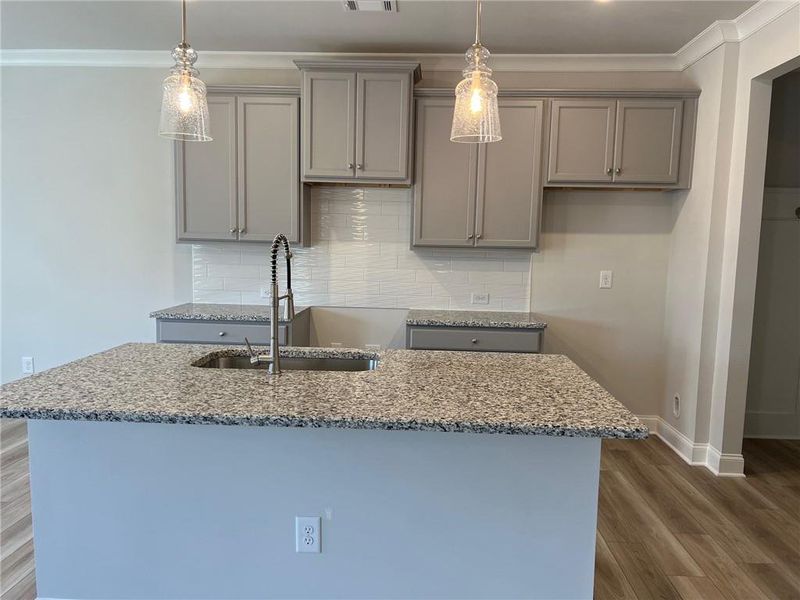 Furnished interior view inside a new home in Crofton Place Enclave, Snellville (Image 28).