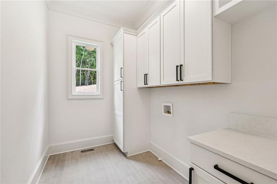 Furnished interior view inside a new home in , Cumming (Image 15).