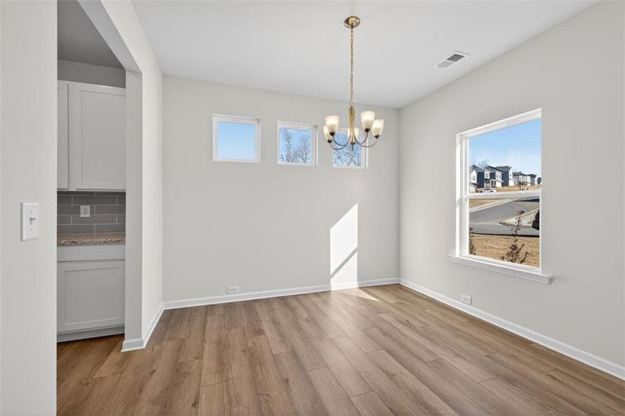 Spacious, unfurnished interior of a new home in Roxeywood Park, Winder (Image 25).