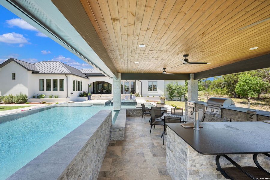 Exterior details and patio area of a home in , Boerne (Image 2). Exterior details and patio area of a home in , Boerne (Image 2).